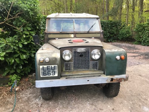 Land Rover Series 2a 1962 2.25 petrol 88 SOLD
