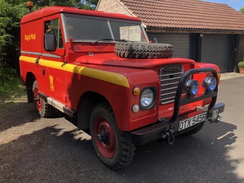 1977 Land Rover 88 Series III Royal Mail Recovery 06/07/2022 For Sale by Auction