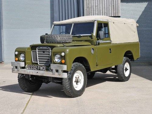 1978 Land Rover Series III 109 SOLD