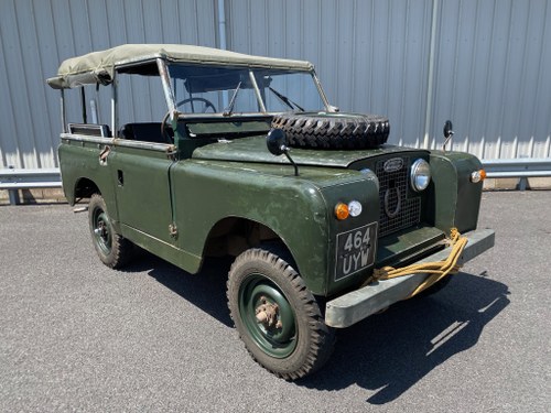 1962 LAND ROVER SERIES II 2A 88 INCH SWB SOFT TOP SOLD