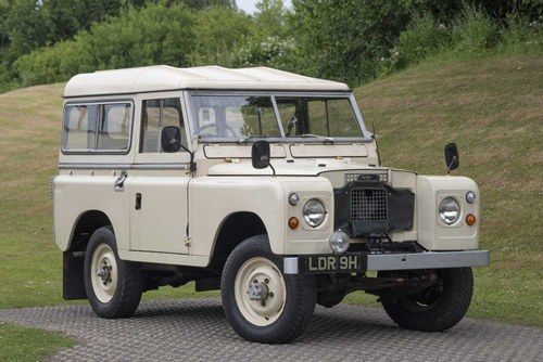 1969 Land Rover 88 Series IIA For Sale by Auction