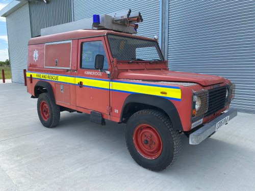 1985 Land Rover 110 Fire Engine by Excalibur SOLD