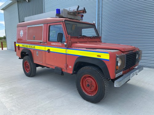 1985 Land Rover 110 Fire Engine by Excalibur VENDUTO