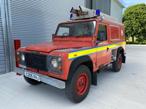 1985 Land Rover 110 Fire Engine by Excalibur VENDUTO