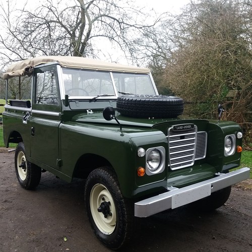 Superb 1975 Land Rover Series 3 Petrol 2.25 For Sale