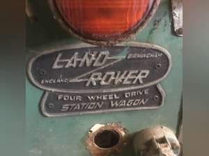 1954 lAND ROVER FACTORY STATION WAGON For Sale (picture 1 of 7)