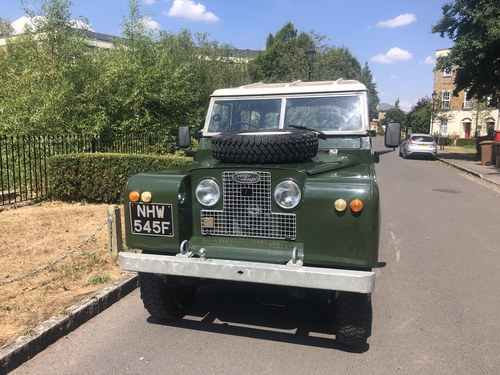 1968 Land Rover Series 2 with great history For Sale