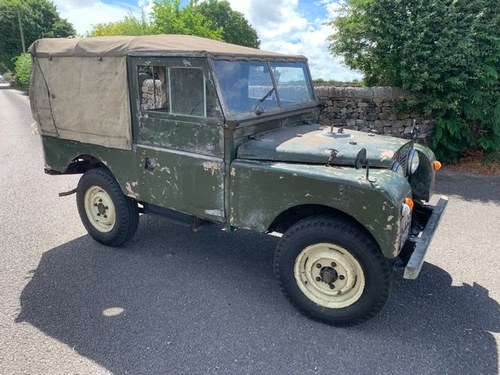 1956 Land Rover Series 1 57 Model Chassis number 111700260 SOLD