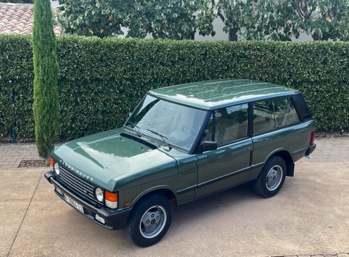 1990 Range Rover Classic Two Door 3.9 V8 - Ardennes Green SOLD