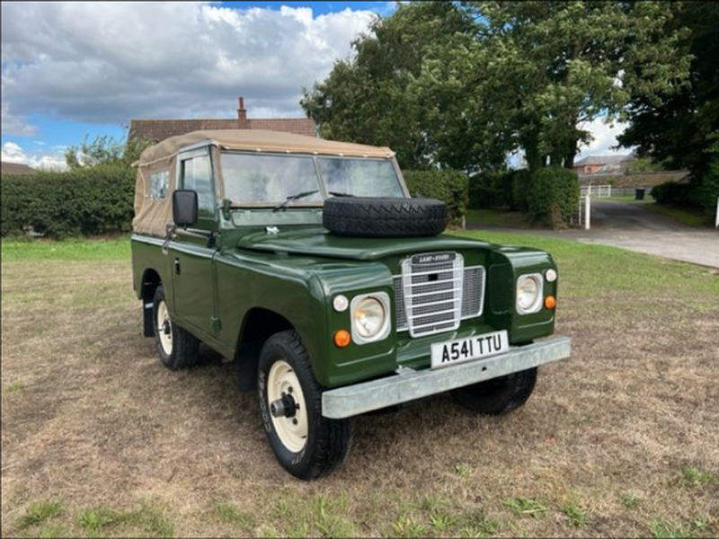 Land Rover® Series 3 *Ragtop* (TTU) SOLD
