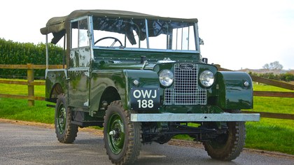 Land Rover Series One Totally Restored