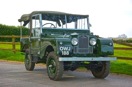 Picture of Land Rover Series One Totally Restored