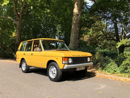 1983 Range Rover Classic 4 door SOLD