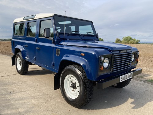 2003 Land Rover Defender 110 County Station Wagon Td5 SOLD