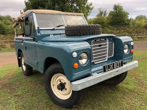 1979 Land Rover Series 3, Soft top, Galvanised chassis SOLD