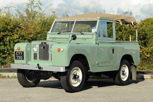 1968 Fully restored Land Rover Series II A (88 In vendita