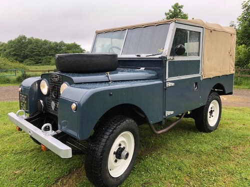 1956 Land Rover Series 1, 86 SOLD