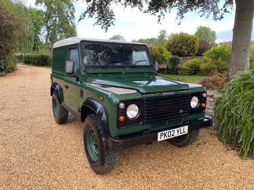 2002 LAND-ROVER DEFENDER 90 TD5 - coming to auction 8th Oct In vendita all'asta
