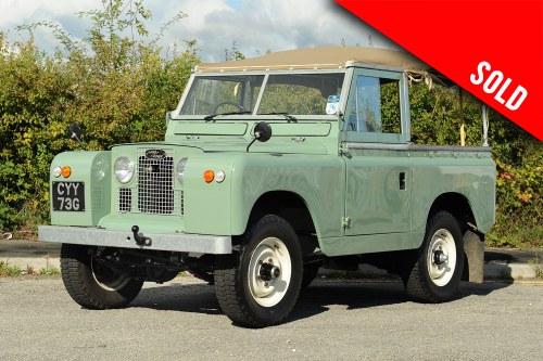 1968 Fully restored Land Rover Series II A (88 VENDIDO