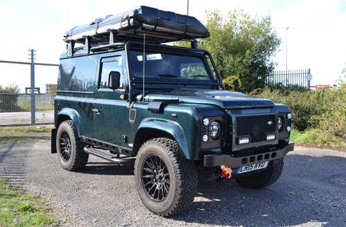2015 LAND ROVER DEFENDER 90 XS HARD TOP TD BOWLER EDITION For Sale by Auction