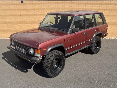 1991 LAND ROVER RANGE ROVER VOGUE SE // V8 // 3.9 EFI // 185 BHP SOLD