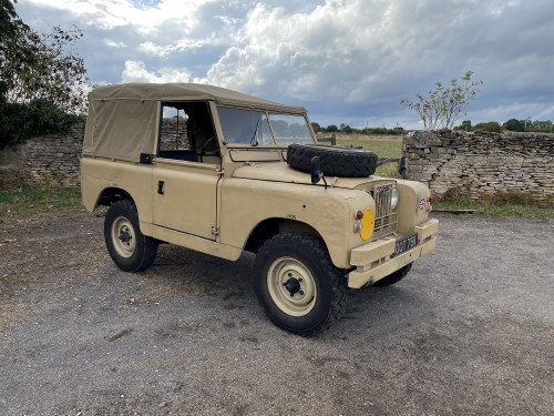 1971 Land Rover Series IIA – Ex military In vendita