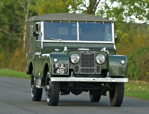1953 LAND ROVER SERIES ONE 80 SOLD