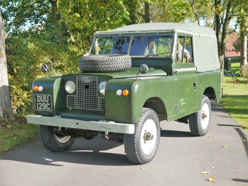 1965 Land Rover Series IIA 88 SOLD