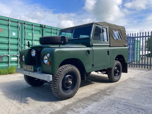 1971 Land Rover series 2A **galv chassis and bulkhead** VENDUTO