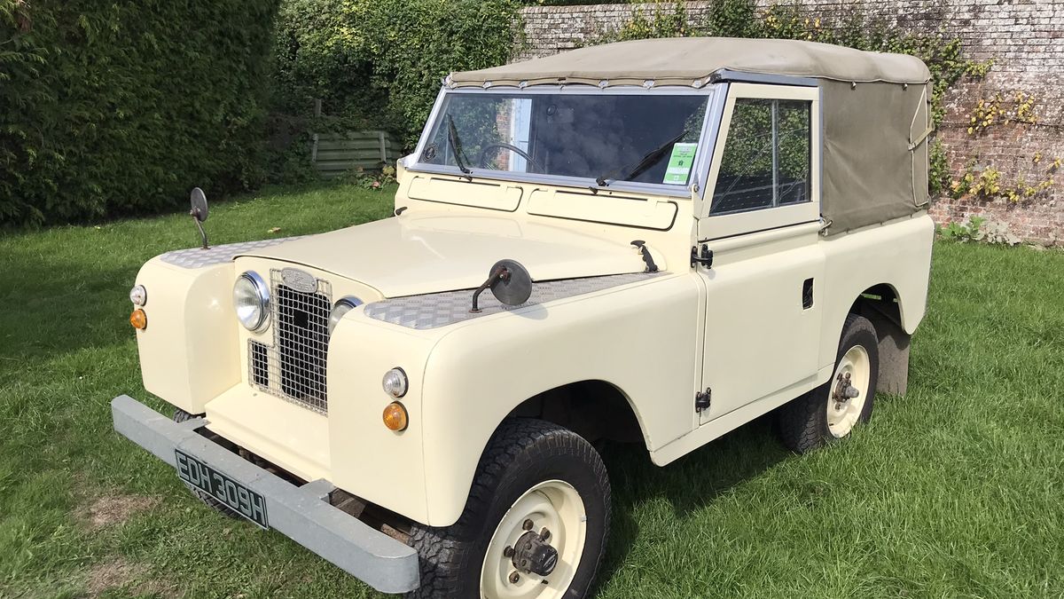 1964 Land Rover Series 2 Cream in Chichester, United Kingdom - For Sale ...
