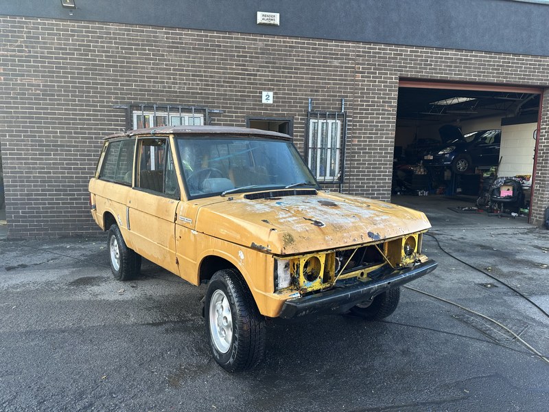 1975 RANGE ROVER CLASSIC SUFFIX D - PROJECT