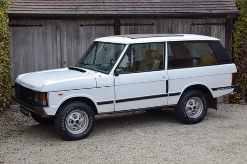 1982 Range Rover Classic 3-drs. One owner from new. In vendita