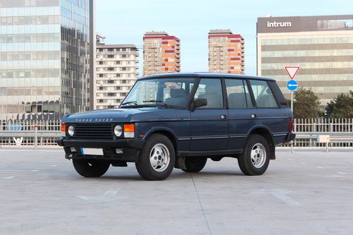 1992 RANGE ROVER CLASSIC 4 DOOR V8 VERKAUFT