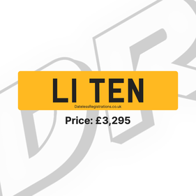 Picture of L1 TEN - Land Rover Defender 110 number plate