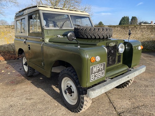 1966 land rover series IIa 88in 2.25 petrol station wagon SOLD