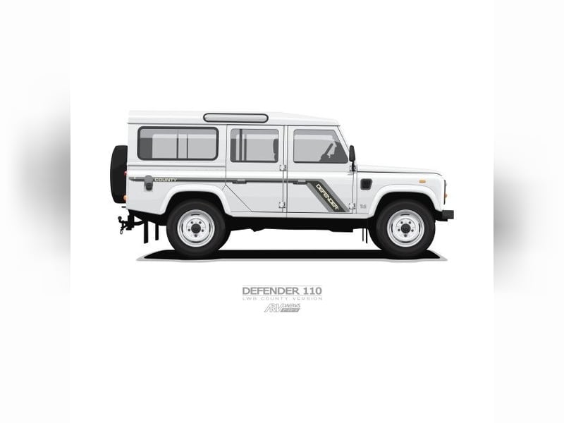 DEFENDER 110 COUNTY 300 Tdi *1 OWNER, LOW MILES + EXPORTBLE*