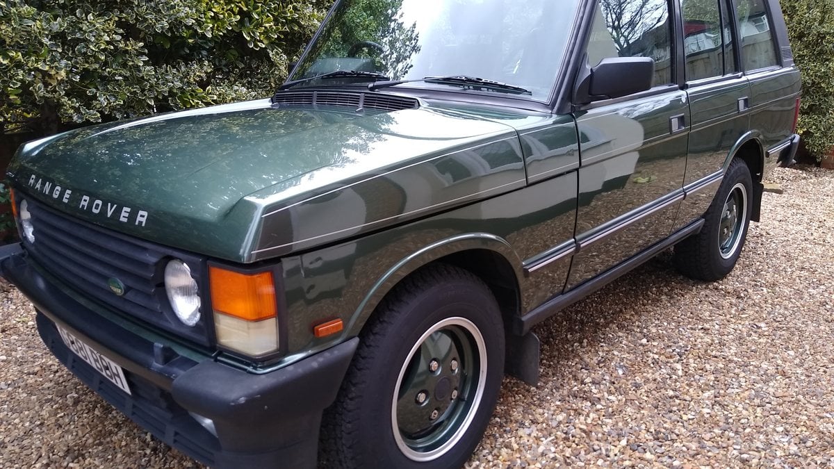 1990 Land Rover Range Rover Green Automatic, 4 speed Right Hand Drive ...