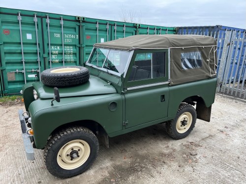 1971 Land Rover series 2A Petrol **Galv chassis and bulkhead** For Sale