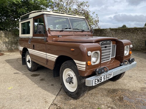 1983 land rover series 3 88in 2.25 petrol county sw - rare Till salu