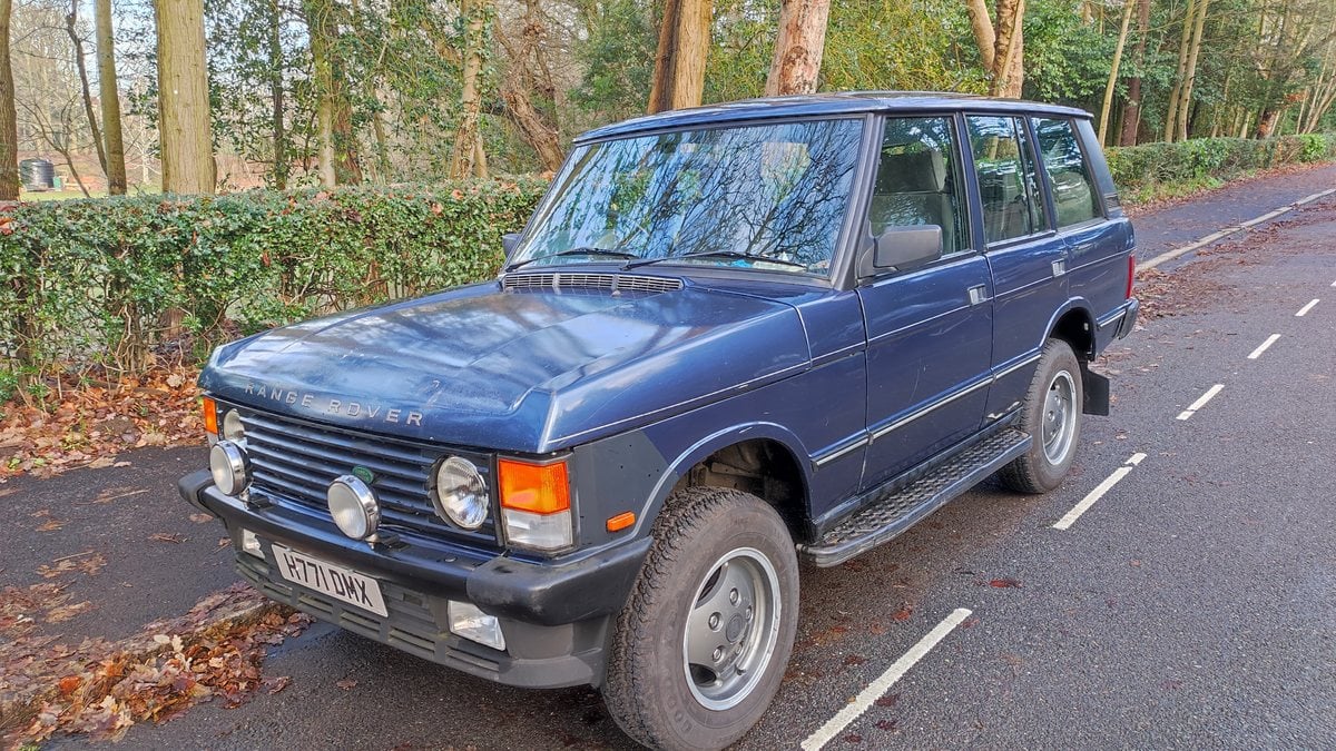 1990 Land Rover Range Rover Blue Automatic, 4 speed Right Hand Drive in ...