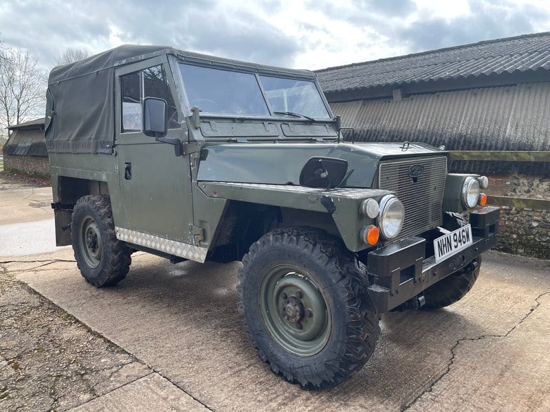 1980 land rover lightweight - running and driving project