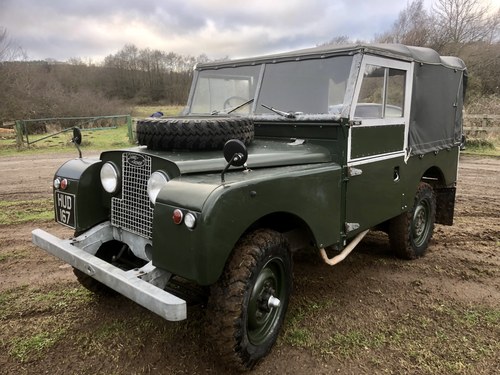 1954 Land Rover Series 1, Soft top, Galvanised chassis & bulkhead In vendita