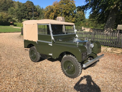 1951 Land Rover Series 1 80" SOLD
