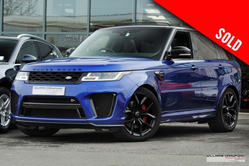 2018 Range Rover Sport SVR P575 5.0 V8 VENDUTO