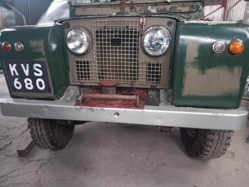 1959 Land Rover Series 2, Galvanised chassis + bulkhead resto For Sale