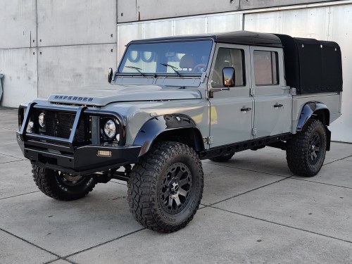 1993 Restored LHD Defender 130 CrewCab with AIRCON and leather VERKAUFT