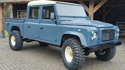 Restored LHD Defender 130 CrewCab with full leather