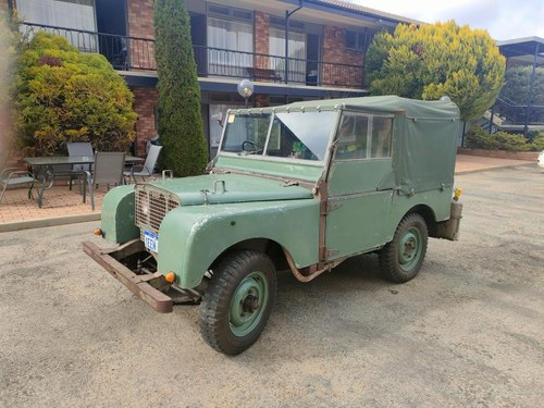 1948 Land Rover Series 1, chassis number R860130