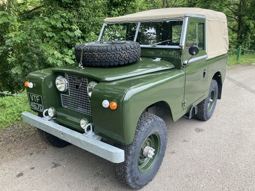 1966 LAND ROVER SERIES IIA – GALVANISED CHASSIS SOLD