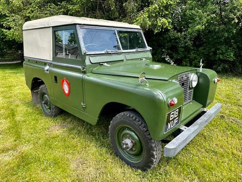 superb 1961 land rover series II 88in petrol hardtop 27000m SOLD
